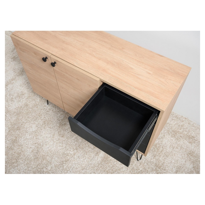 Тумба Брюс 16.233 сантьяго / черный