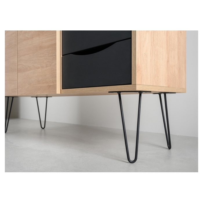 Тумба Брюс 16.233 сантьяго / черный