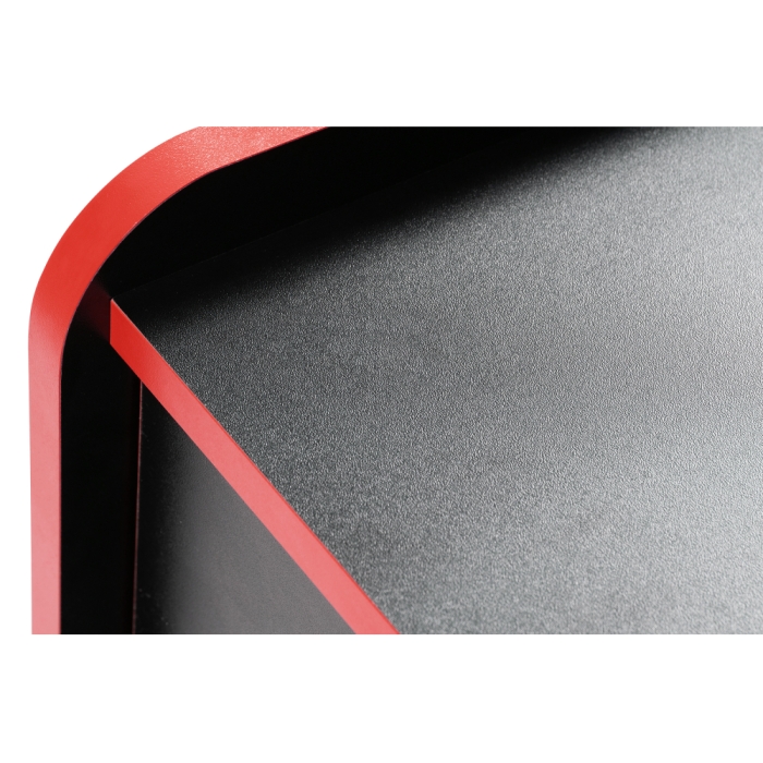 Тумба Ханна 33х55х60 черная / красная