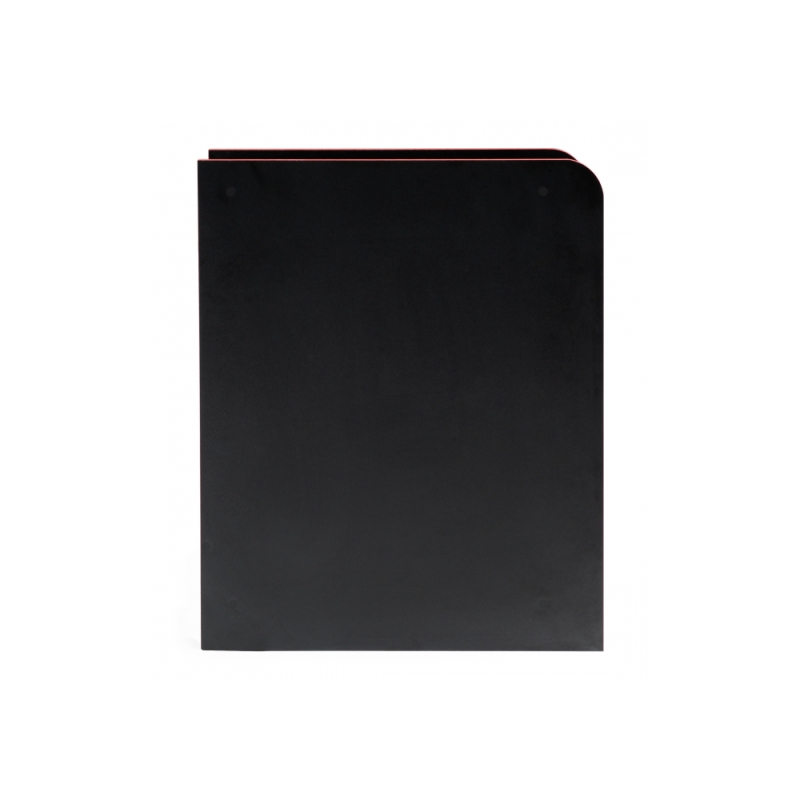 Тумба Ханна 33х55х60 черная / красная