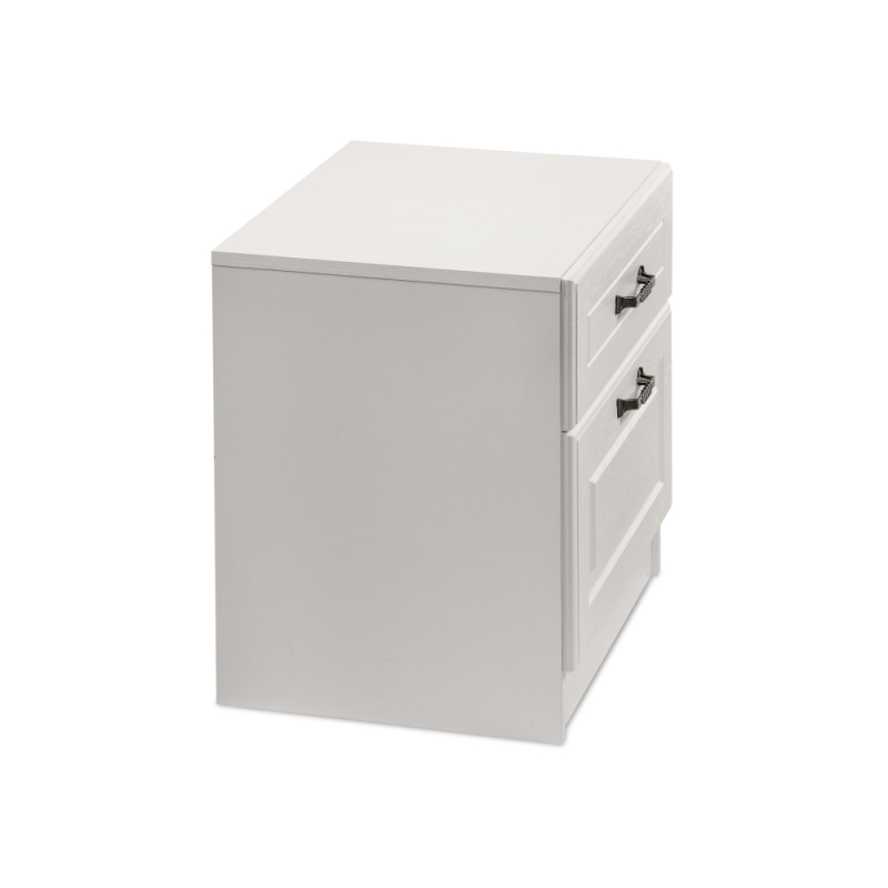 Тумба прикроватная Ливерпуль 08.146 белый / ясень ваниль НМ-1012-100 пвх