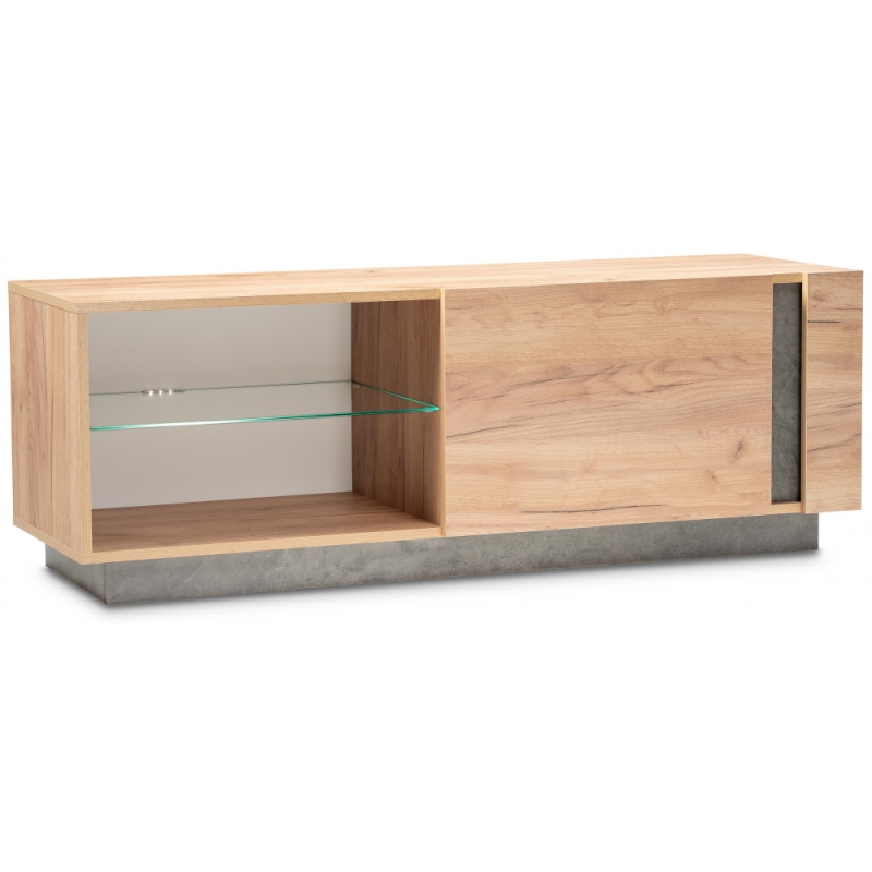 ТВ-тумба Арчи 10.85 дуб золотой craft / камень темный U3705