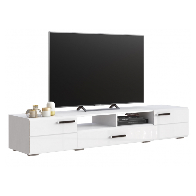 ТВ-тумба Иоги 2.0 белый / белый глянец