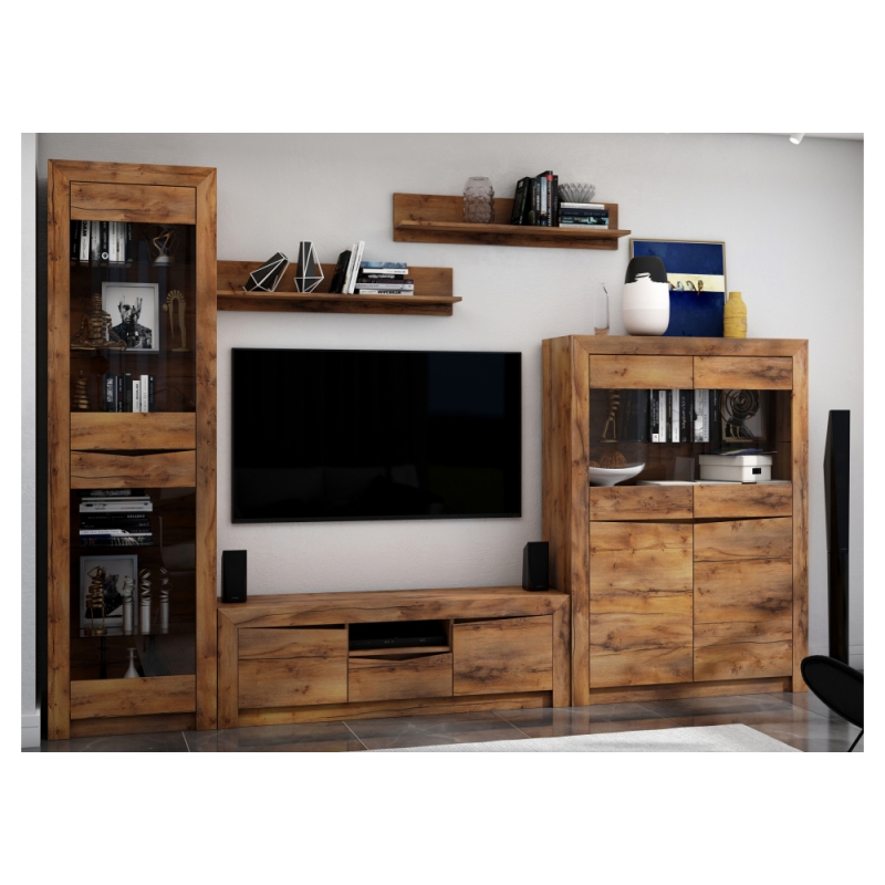 ТВ-тумба Саманта таксония шоколадная