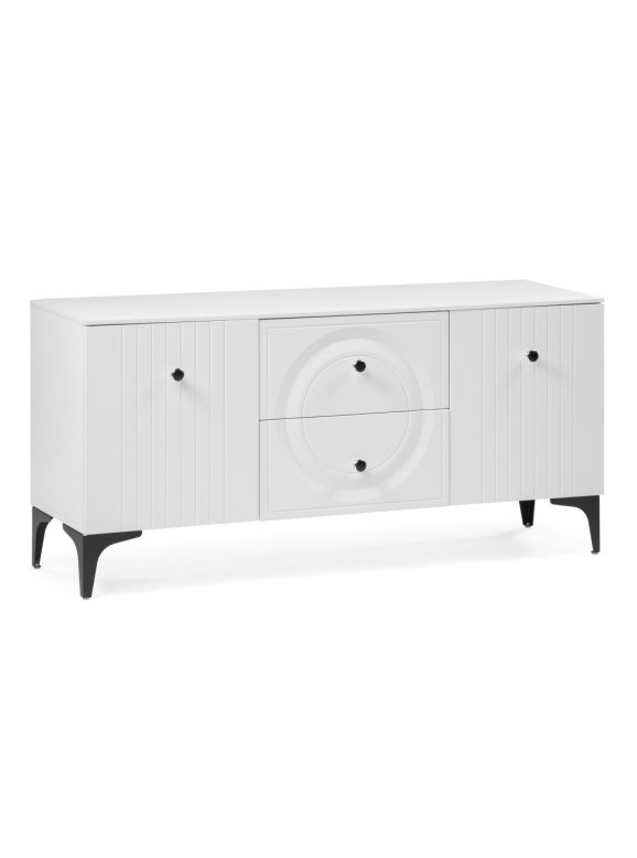 ТВ-тумба Вестра белый шагрень