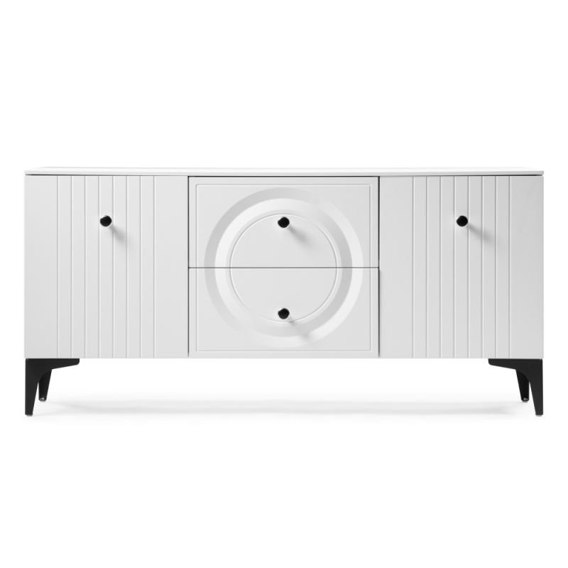 ТВ-тумба Вестра белый шагрень