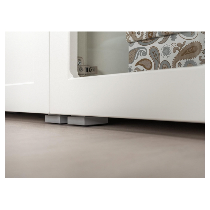 Витрина Опра 16.394.01 белый PE шагрень / дуб золотой craft