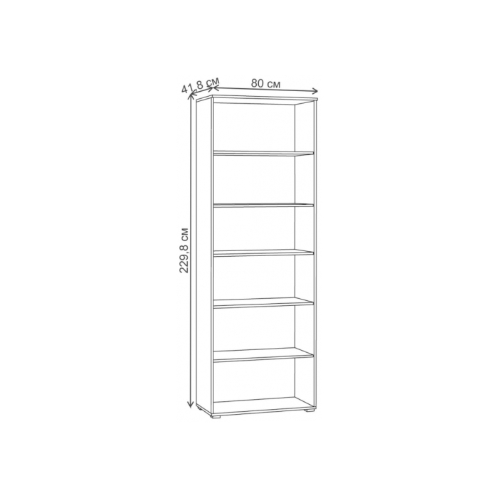 Витрина Опра 16.394.02 белый PE шагрень / дуб золотой craft