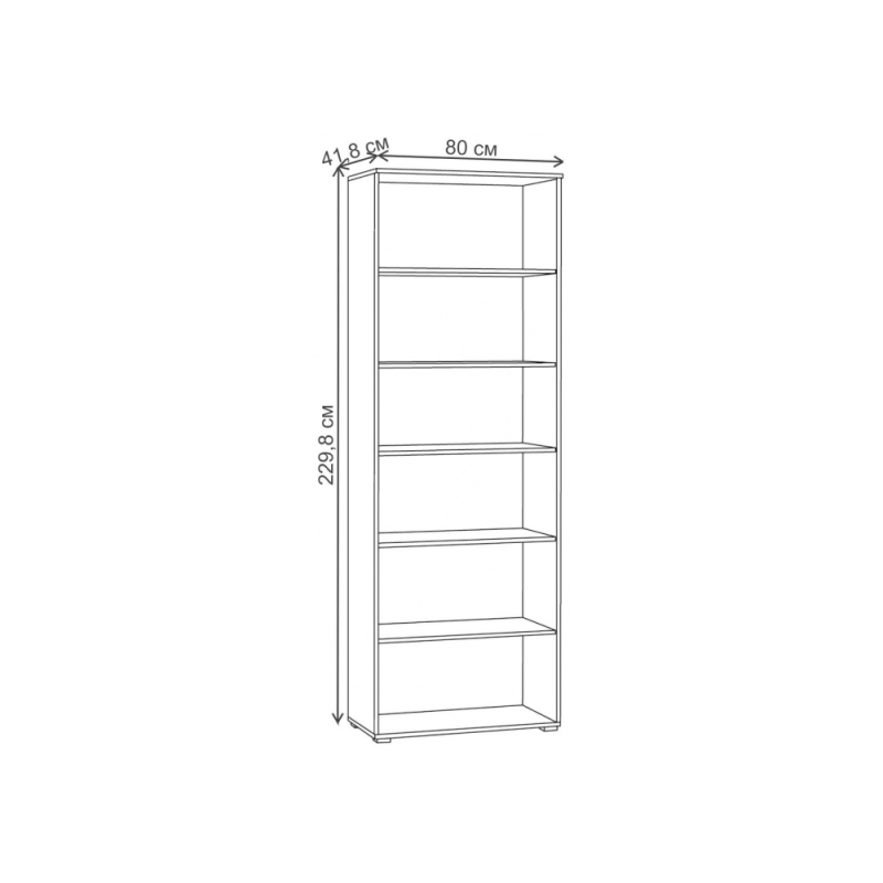 Витрина Опра 16.394.02 белый PE шагрень / дуб золотой craft