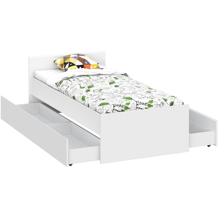 Выдвижной ящик Валенсия белый текстурный