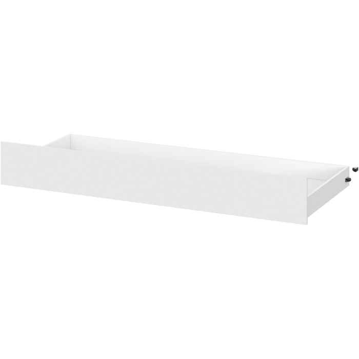 Выкатная кровать Валенсия 80х190 белый текстурный