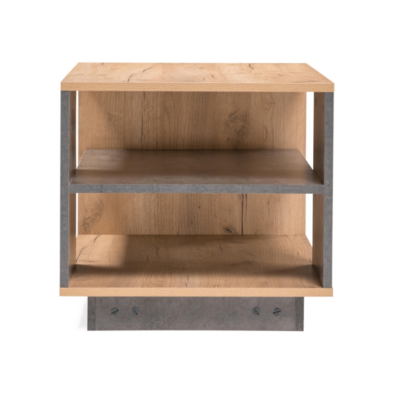 Журнальный стол Арчи 12.01 78х50х46 дуб золотой craft / камень темный U3705