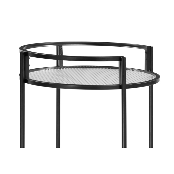 Журнальный столик Kotani 50х79 black / clear