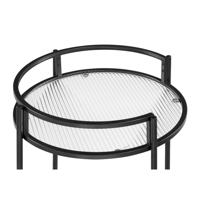 Журнальный столик Kotani 50х79 black / clear