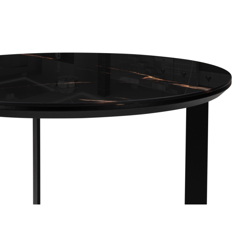 Журнальный столик Роб D-450 45х50 обсидиан / черный