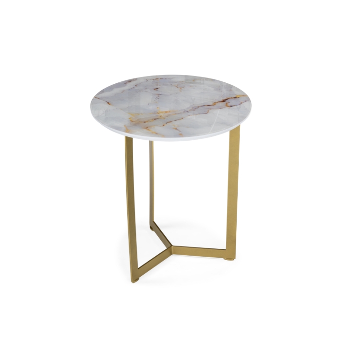 Журнальный столик Роб D-450 45х50 золото