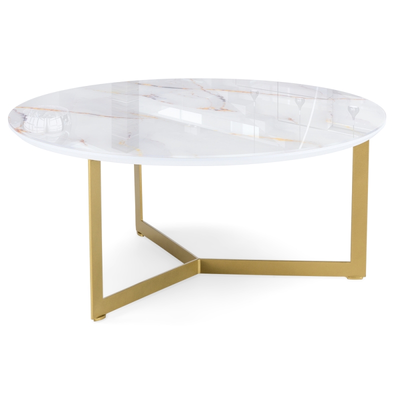 Журнальный столик Роб D-700 70х33 аурум