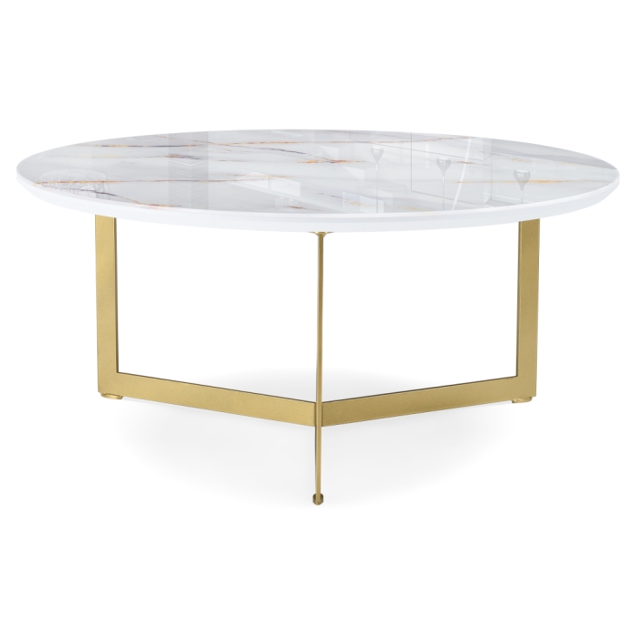 Журнальный столик Роб D-700 70х33 аурум