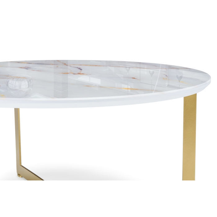 Журнальный столик Роб D-700 70х33 аурум