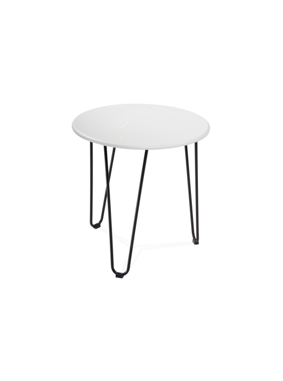 Журнальный столик Шани 60х62 кварц бежевый