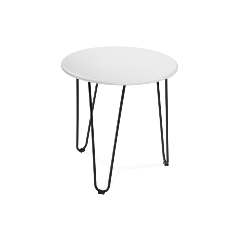 Журнальный столик Шани 60х62 кварц бежевый