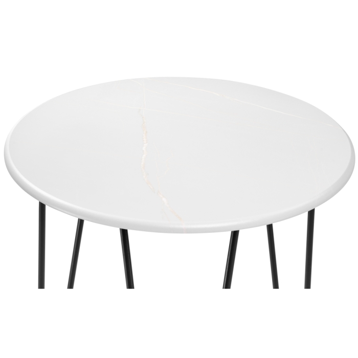 Журнальный столик Шани 60х62 кварц бежевый