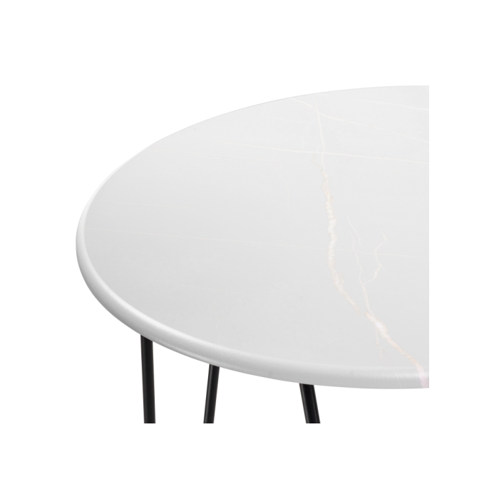 Журнальный столик Шани 60х62 кварц бежевый