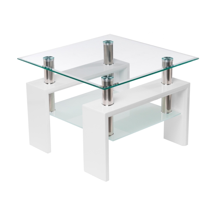 Журнальный столик ST-052 60х60х45 white