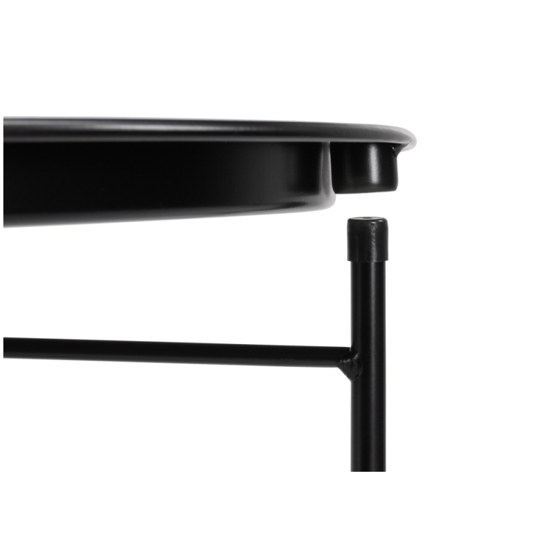Журнальный столик-поднос Tray 47х51 black
