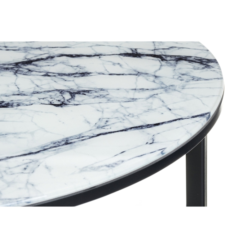 Журнальный столик Волопас 48х60 белый мрамор