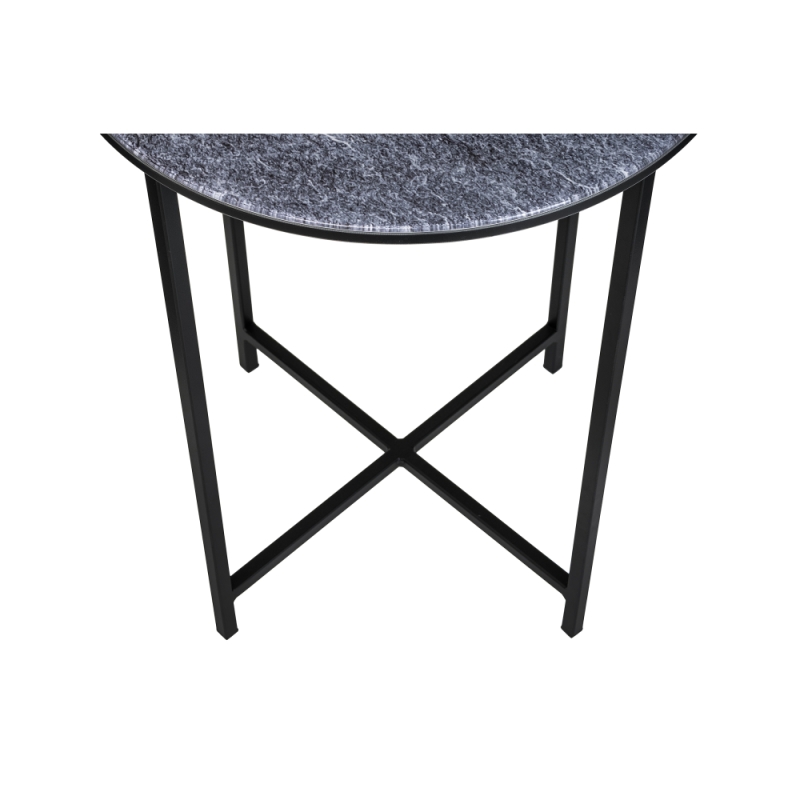 Журнальный столик Волопас 48х60 серый мрамор