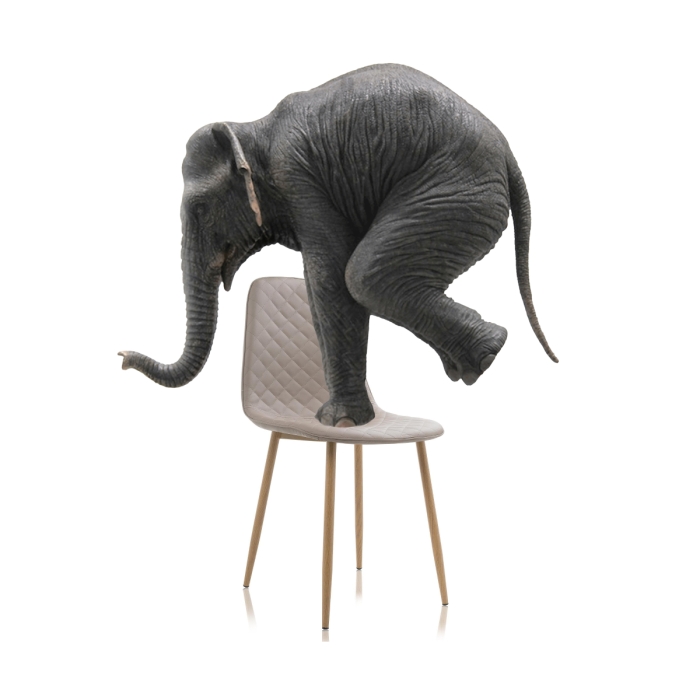 Стул на металлокаркасе Capri champagne