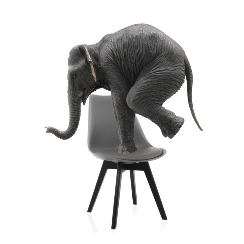 Стул Bonuss dark gray / black