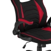 Компьютерное кресло Plast 1 red / black