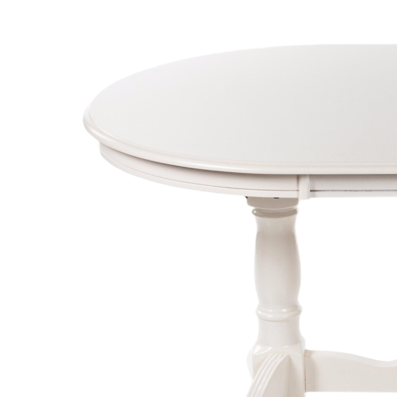 Стол раскладной Europa 160(276)х100х75 молочный