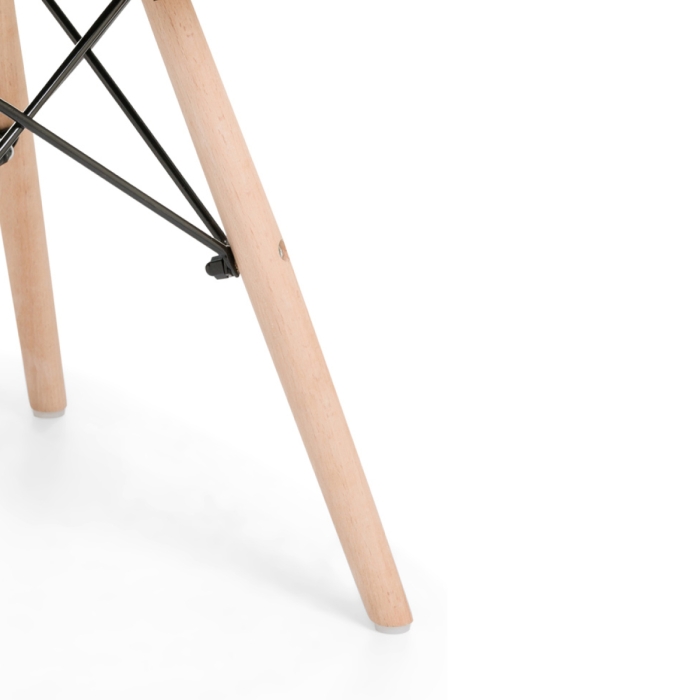 Деревянный стул Kvadro black