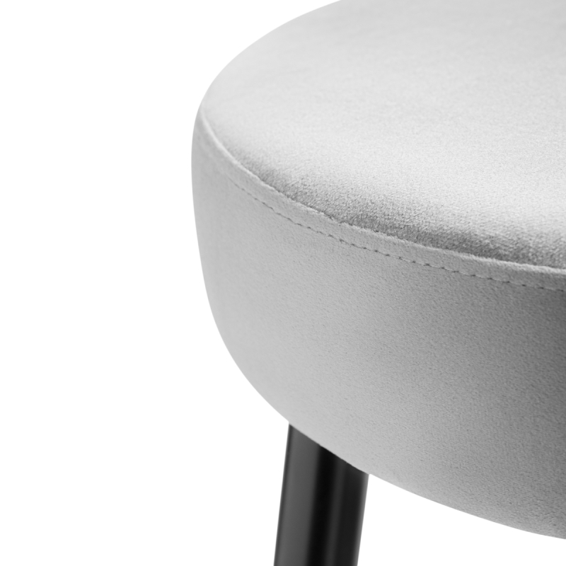 Барный стул Plato light gray