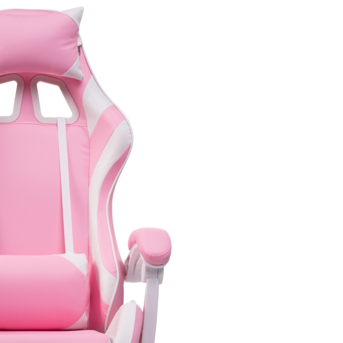 Компьютерное кресло Rodas pink / white
