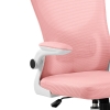 Компьютерное кресло Konfi pink / white