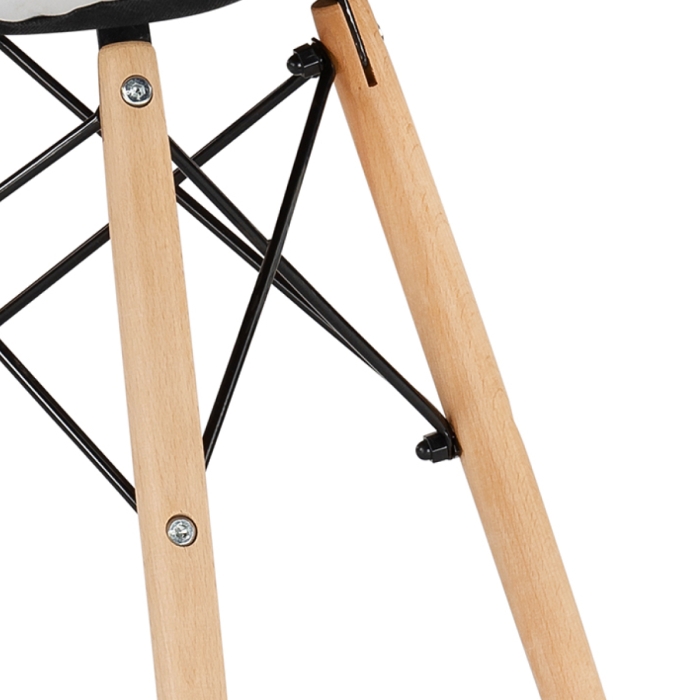 Деревянный стул Kvadro 1 white / wood