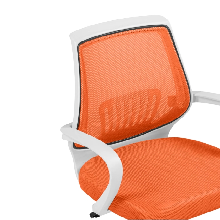 Компьютерное кресло Ergoplus orange / white