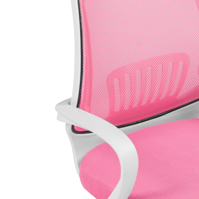 Компьютерное кресло Ergoplus pink / white