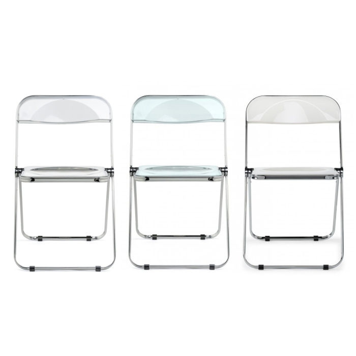 Пластиковый стул Fold складной clear
