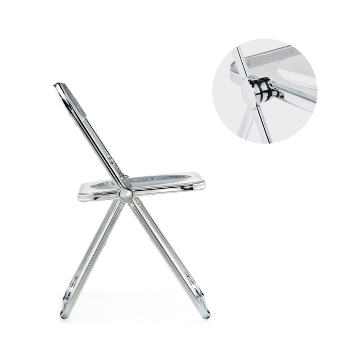 Пластиковый стул Fold складной clear