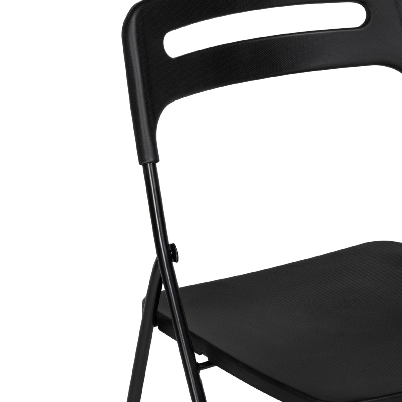 Пластиковый стул Fold складной black