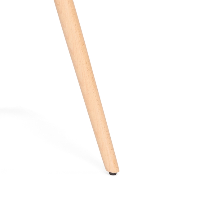 Стеклянный стол PT-151 90х76 clear glass / wood