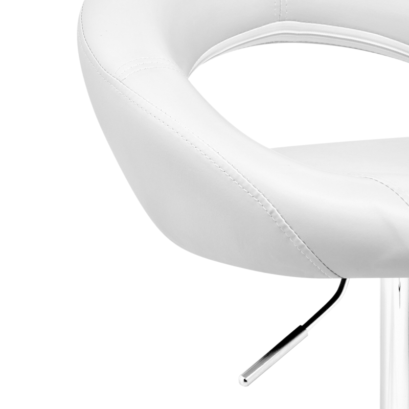 Барный стул Oazis white / chrome