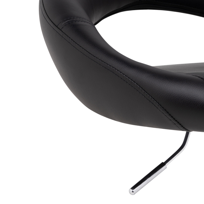 Барный стул Oazis black / chrome