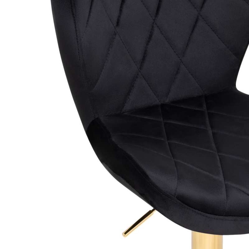 Барный стул Porch black / golden