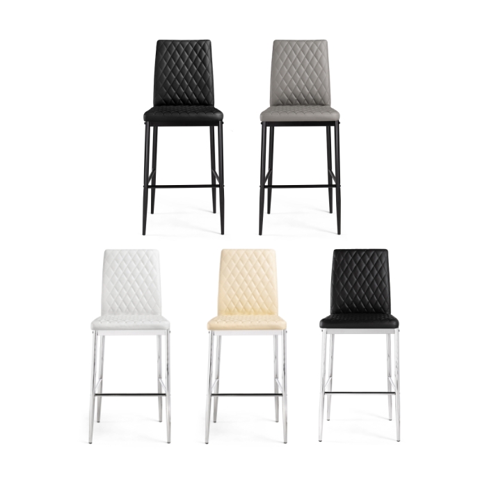 Барный стул Teon gray / black